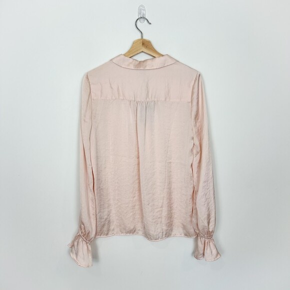 NWT Paige Resa Satin Blouse Small - Picture 6 of 15